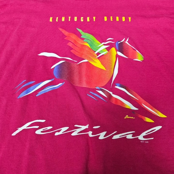 Vintage 1996 Kentucky Derby Shirt - Picture 2 of 5